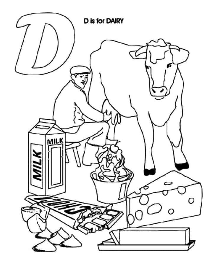 Free Prinatble Cow Boy Clothing Coloring Pages