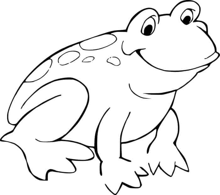 Free Printable Frog Coloring Pages For Adults