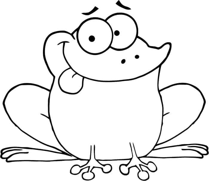 Frog Coloring Pages To Print