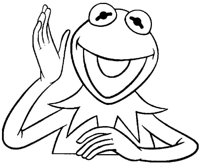 Kermit The Frog Coloring Pages To Print