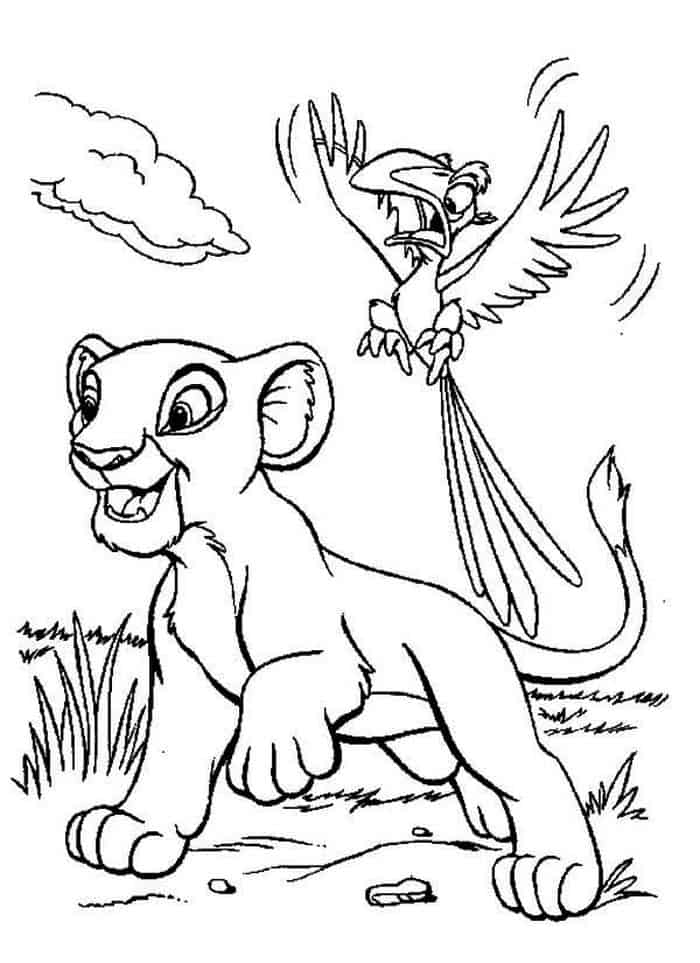 Lion King Ii Coloring Pages