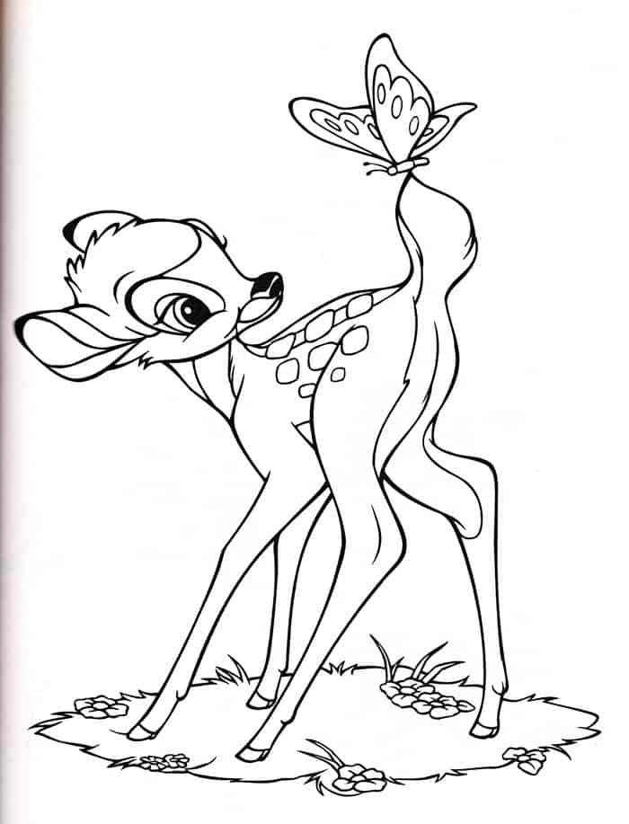 Printable Bambi 2 Coloring Pages