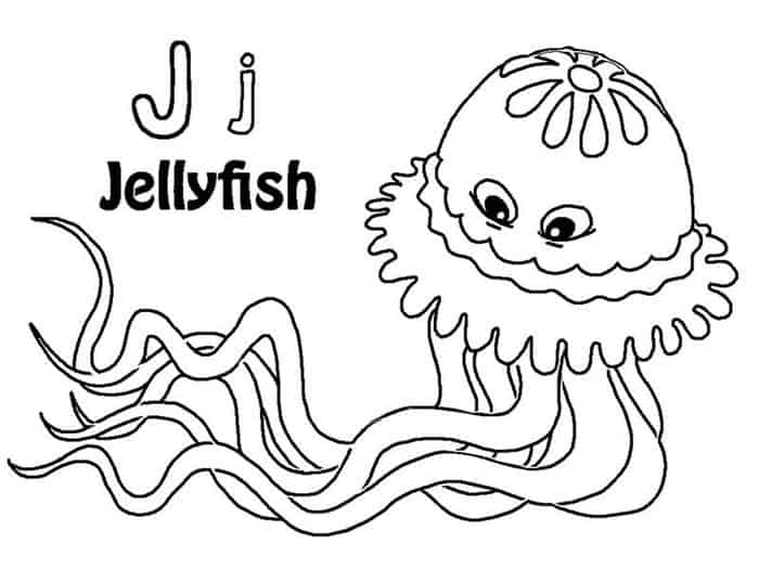 Searching For Printable Coloring Jellyfish Pages