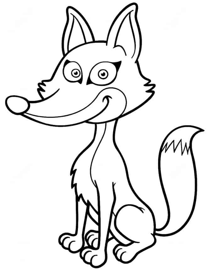 Tails The Fox Coloring Pages