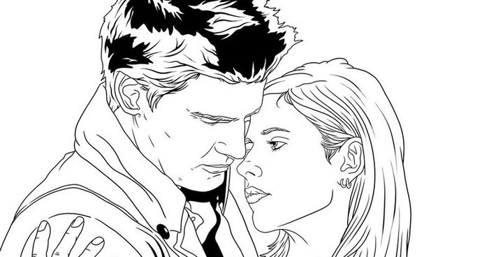 Vampire Diaries Coloring Pages