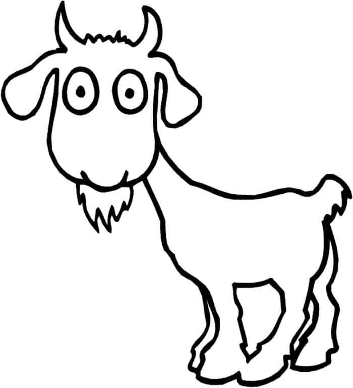 Year Of The Goat 2003 Printable Coloring Pages
