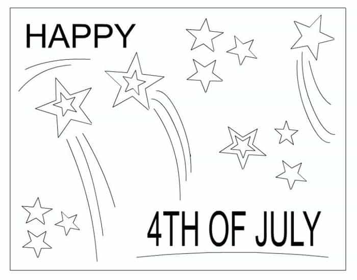 4th Of July Coloring Pages