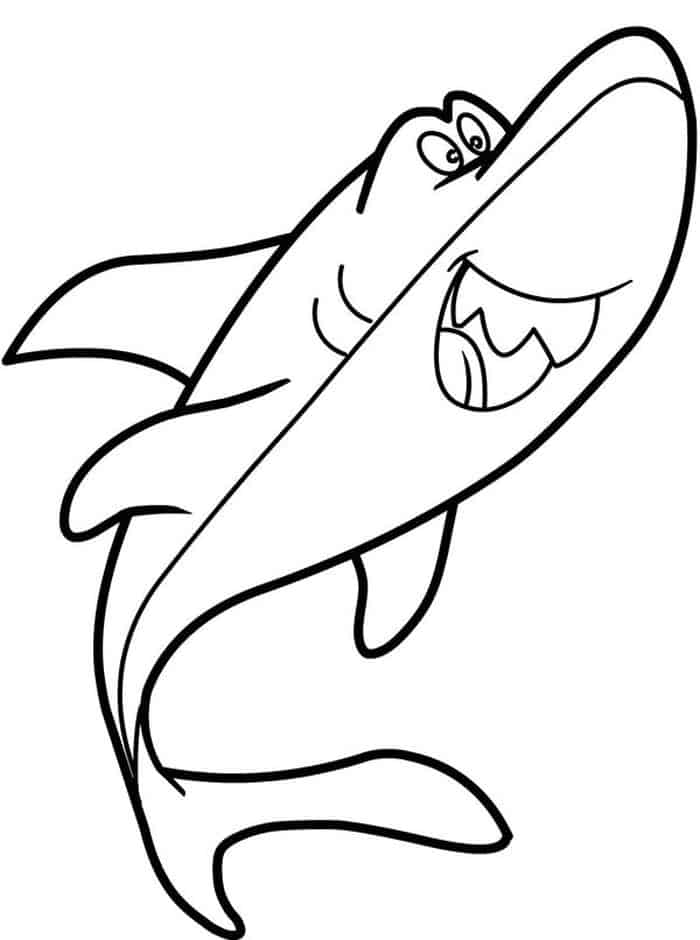 Adult Shark Coloring Pages