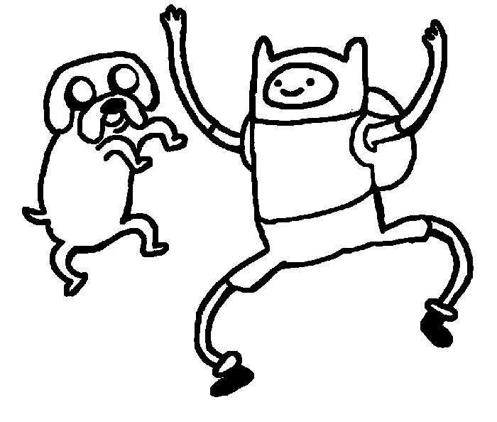Advanced Coloring Pages Adventure Time