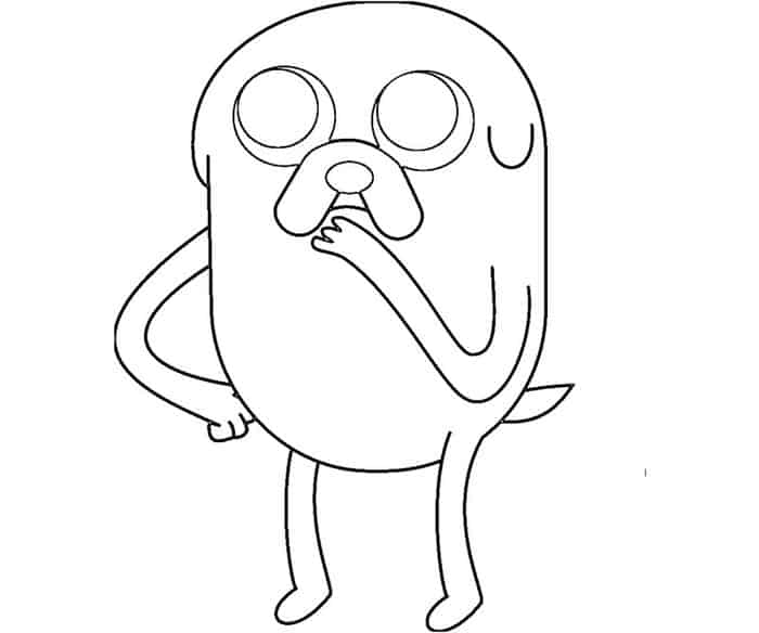 Adventure Time Coloring Pages For Toddlers
