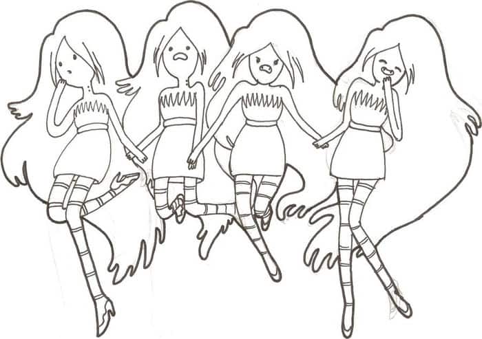 Adventure Time Ocs Coloring Pages