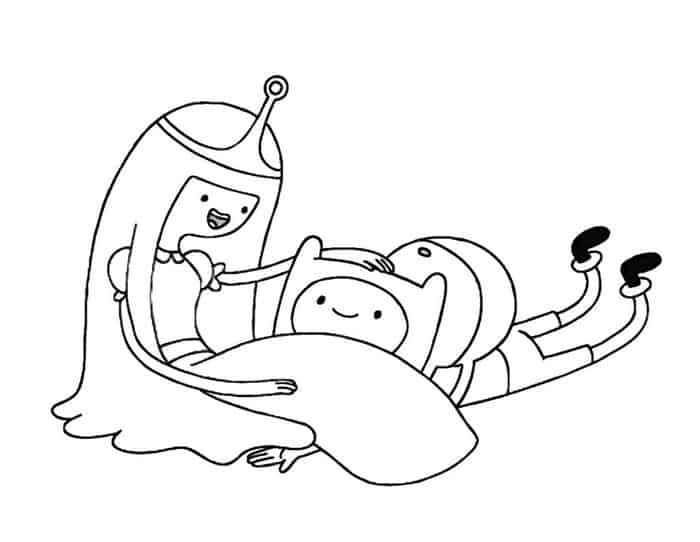 Adventure Time Printable Coloring Pages