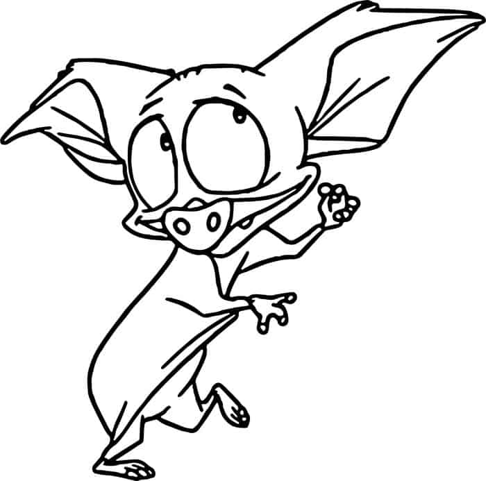 Bat Coloring Pages Free