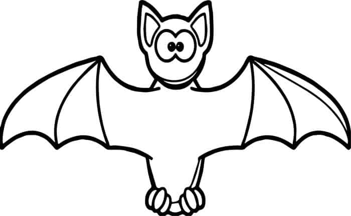 Bat Wing Coloring Pages