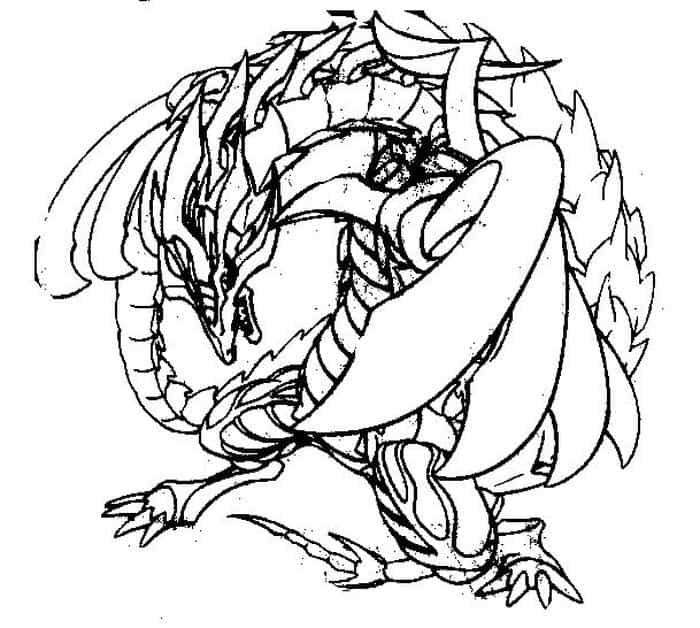 Beyblade Animal Spirit Coloring Pages