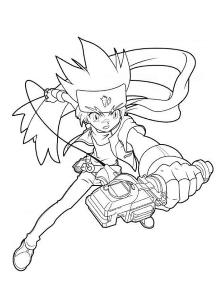 Beyblade Burst Turbo Coloring Pages