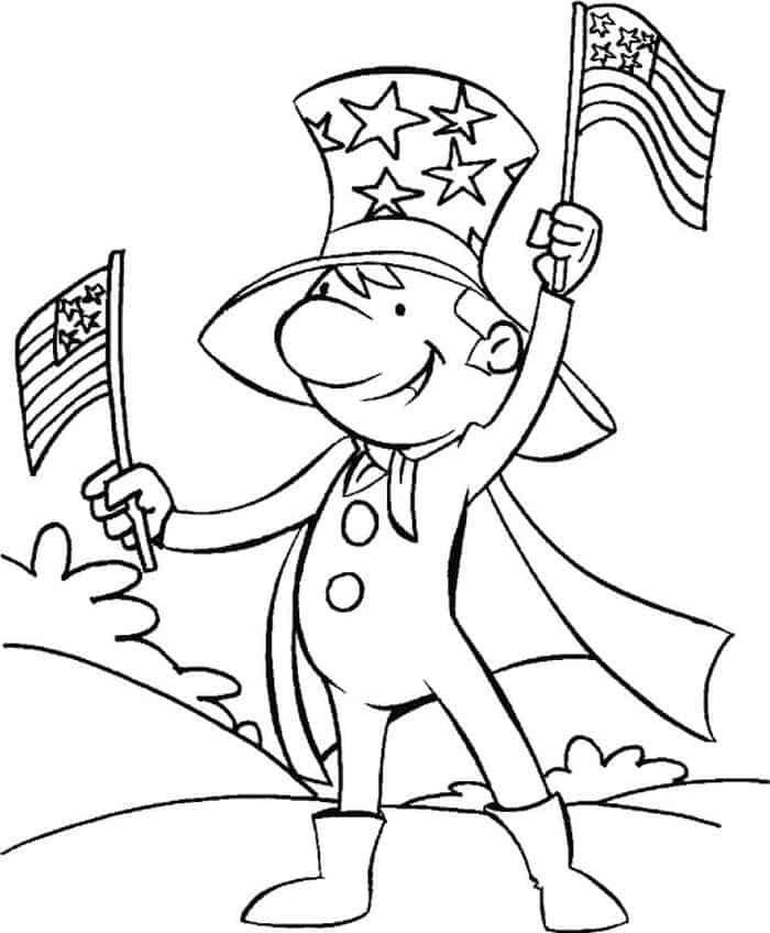 Coloring Pages 4th Of July Printable