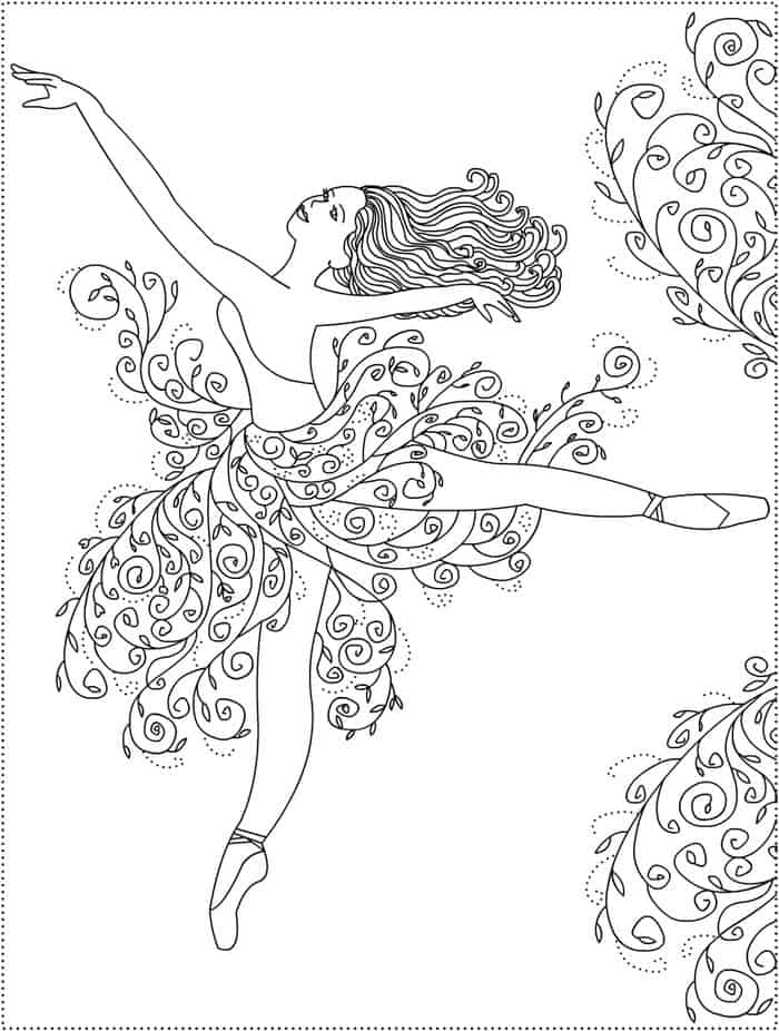 Coloring Pages Ballerina