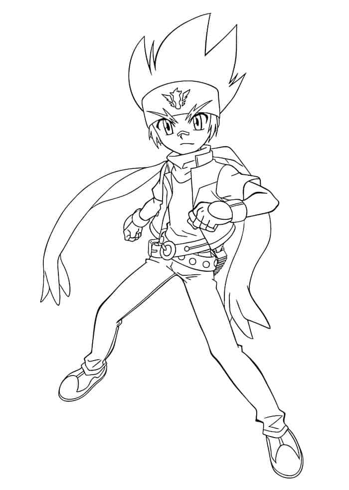 Coloring Pages Beyblade