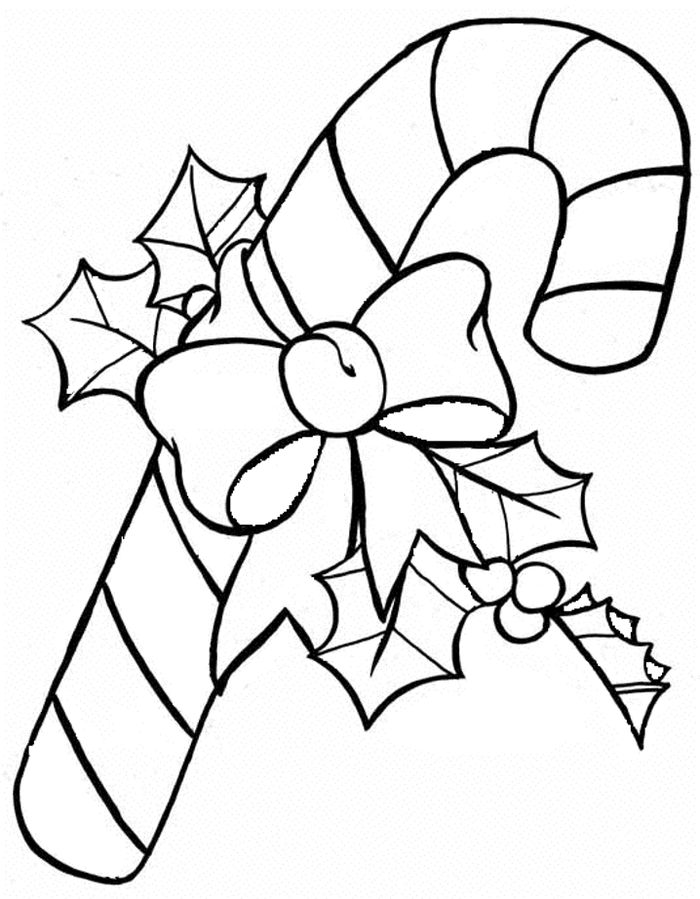 Coloring Pages Candy Cane Crayola