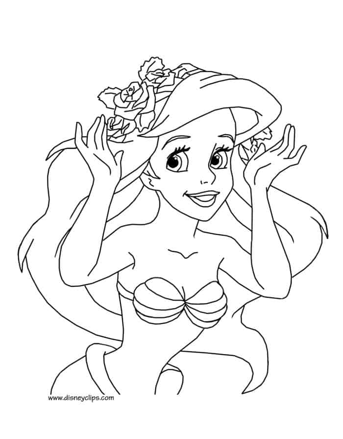 Coloring Pages For Ariel