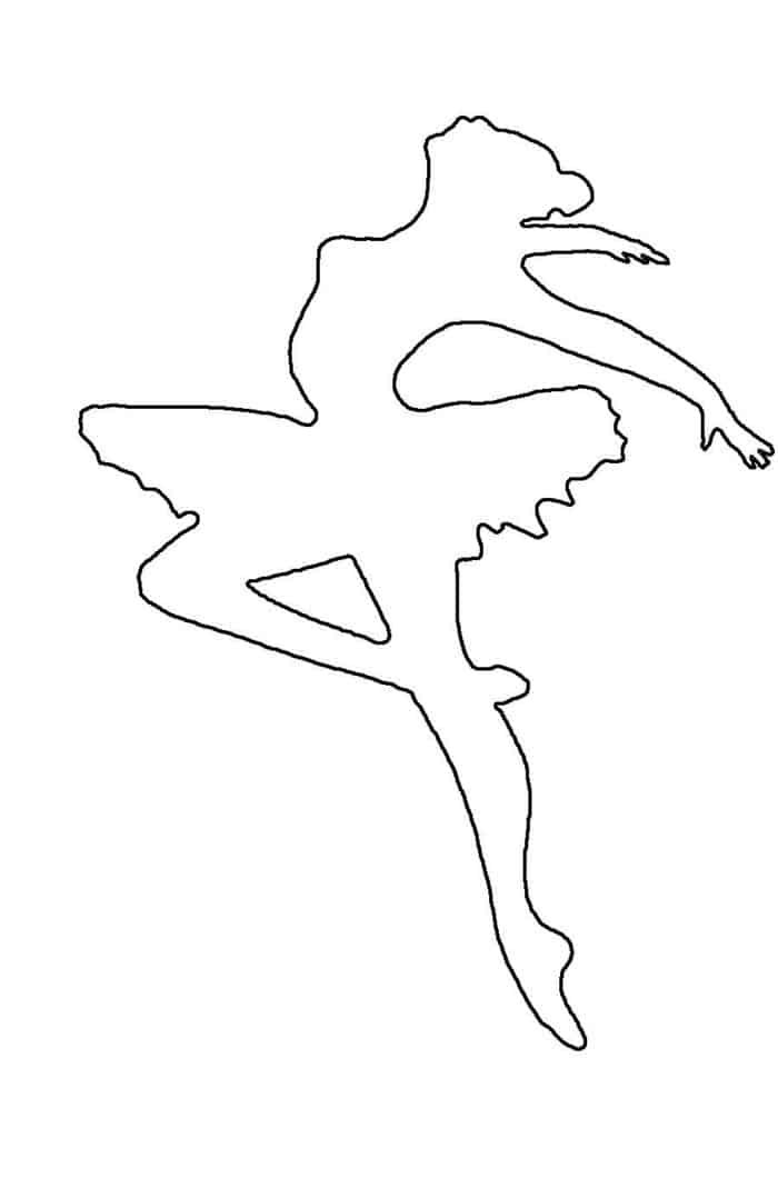 Coloring Pages Of Ballerina