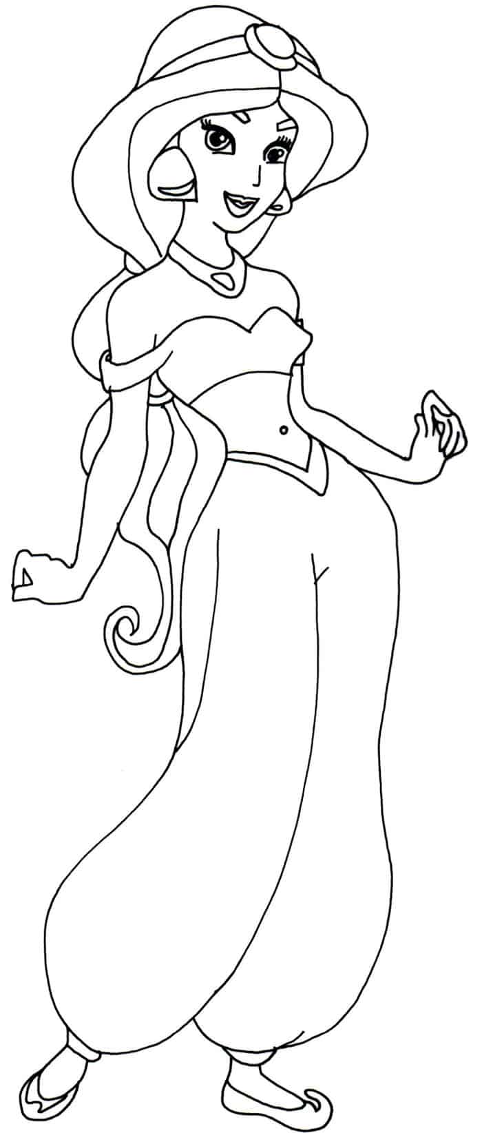 Coloring Pages Of Jasmine