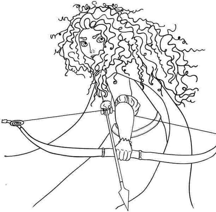 Coloring Pages Of Merida