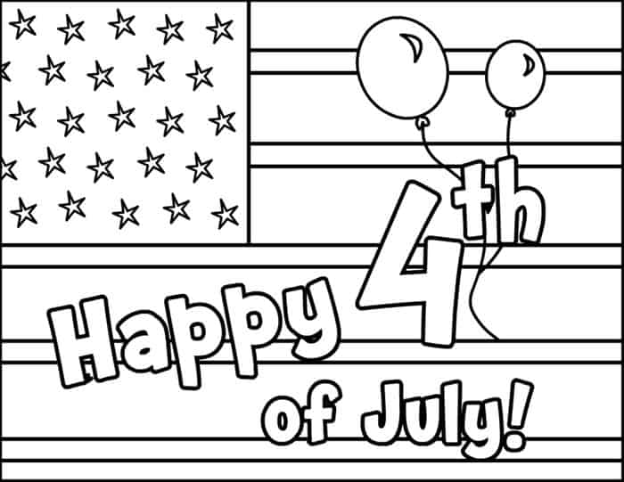 Crayola Coloring Pages 4th Of July