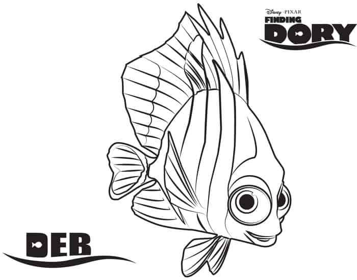 Crayola Giant Coloring Pages Finding Dory Walmart