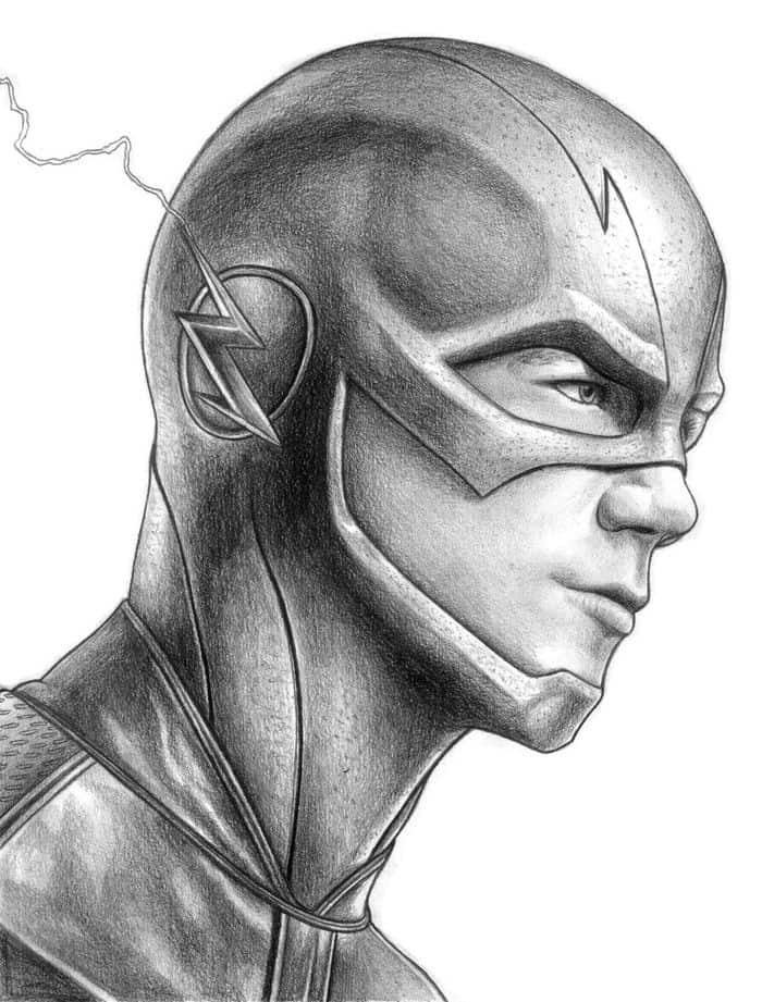 Cw The Flash Coloring Pages