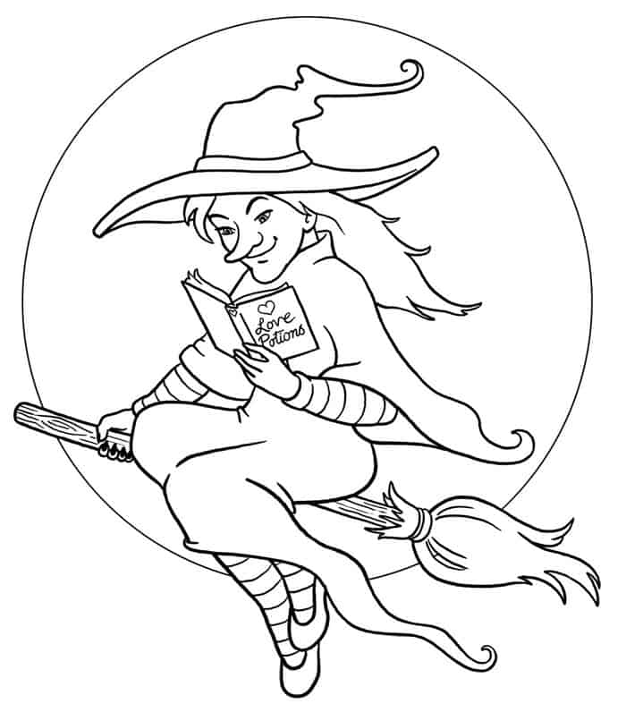 Every Witch Way Coloring Pages