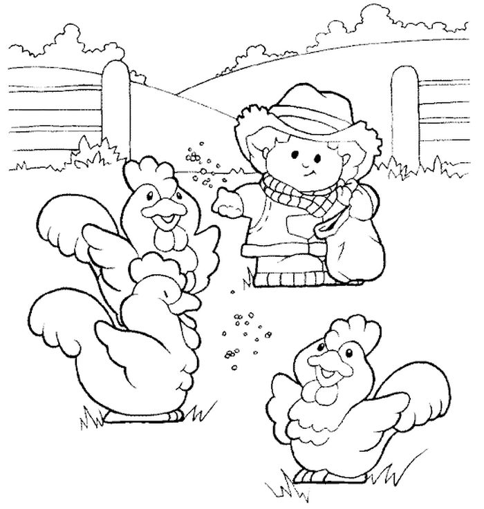 Farm Animal Coloring Pages Pdf