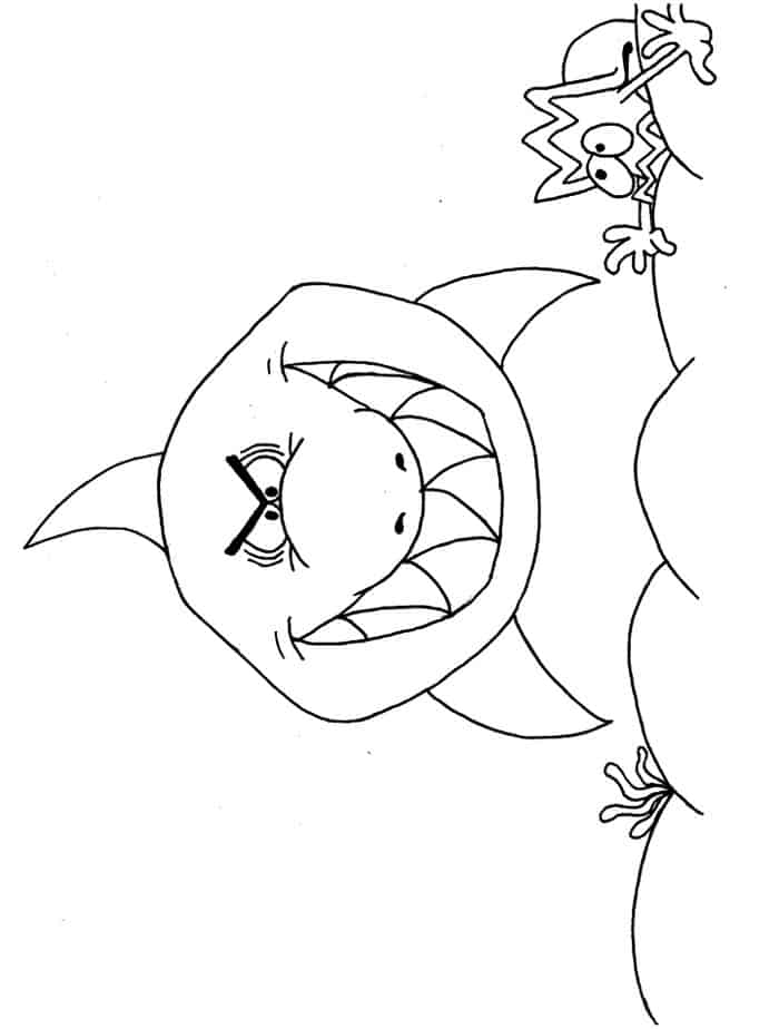 Free Baby Shark Coloring Pages