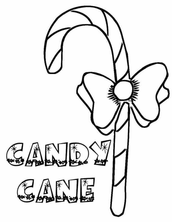 Free Printable Christian Christmas Coloring Pages Candy Cane Story