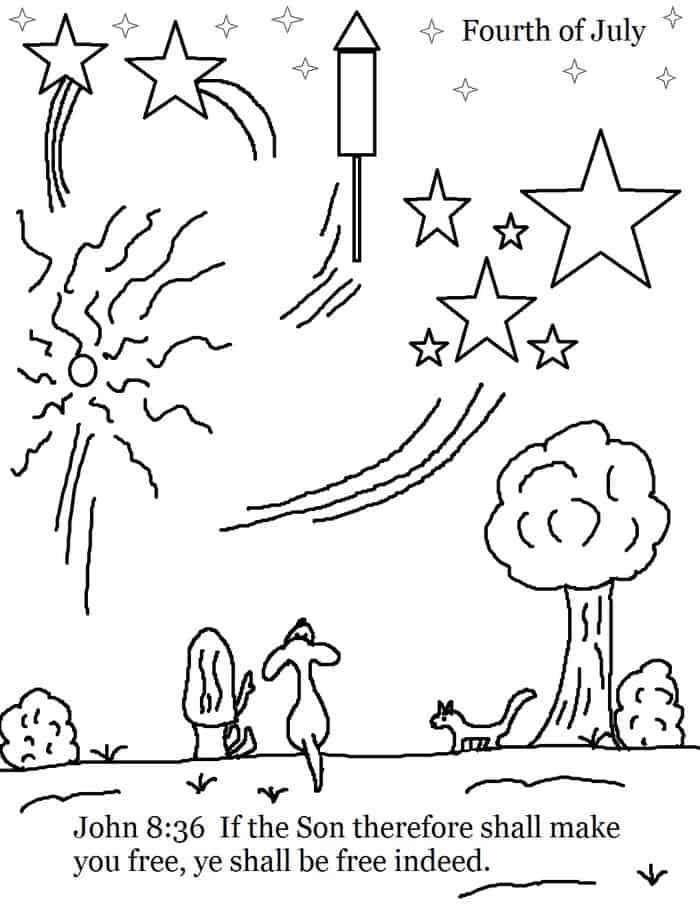 Free Printable Coloring Pages For Adults 4th Of July