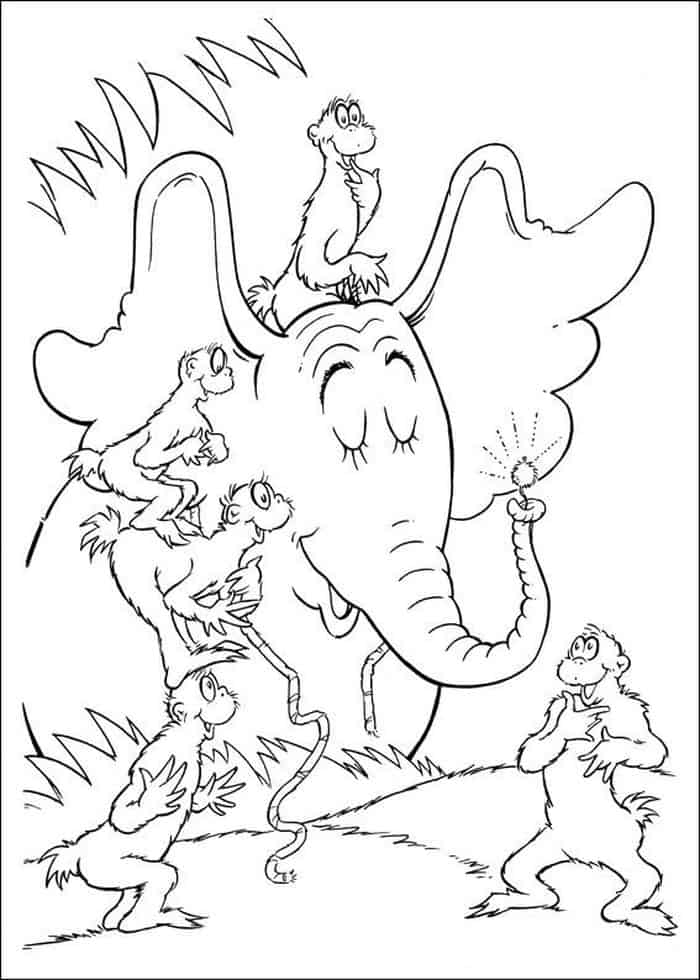 Free Printable Coloring Pages For The Cat In The Hat
