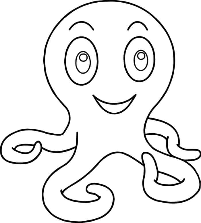 Intricate Octopus Coloring Pages