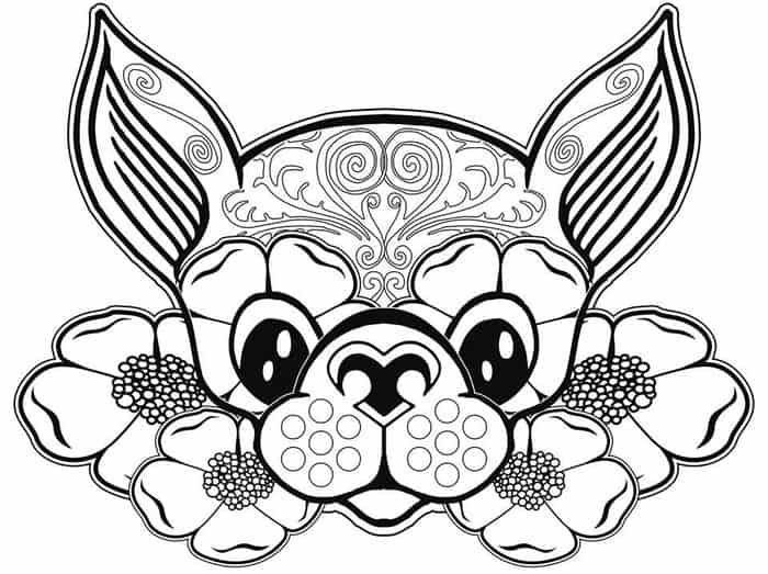 Lps Chihuahua Coloring Pages Black And White