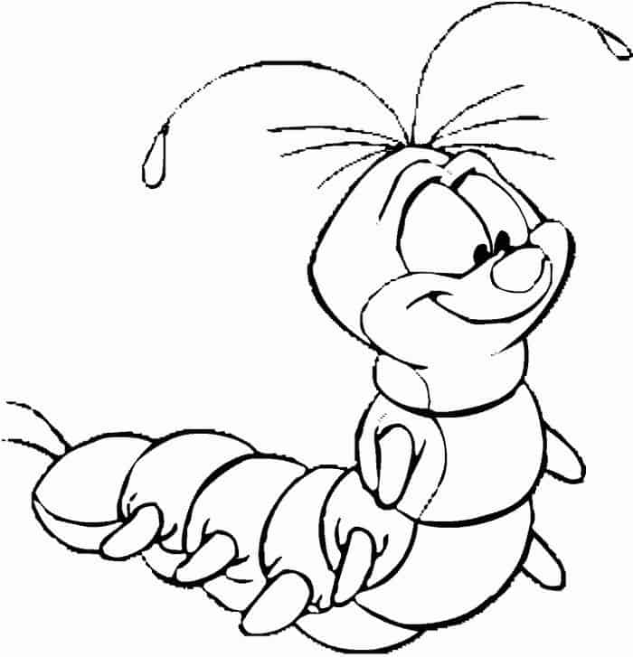 Lps Coloring Pages Caterpillar