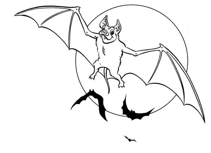 Rell Bat Coloring Pages