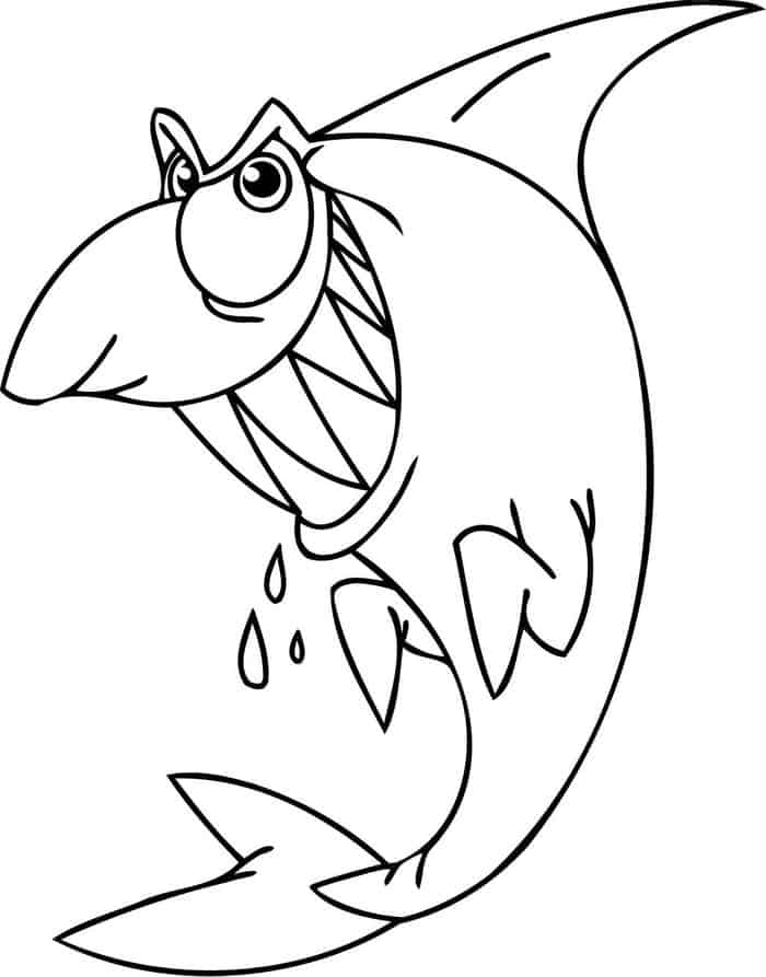 Shark Week Coloring Pages