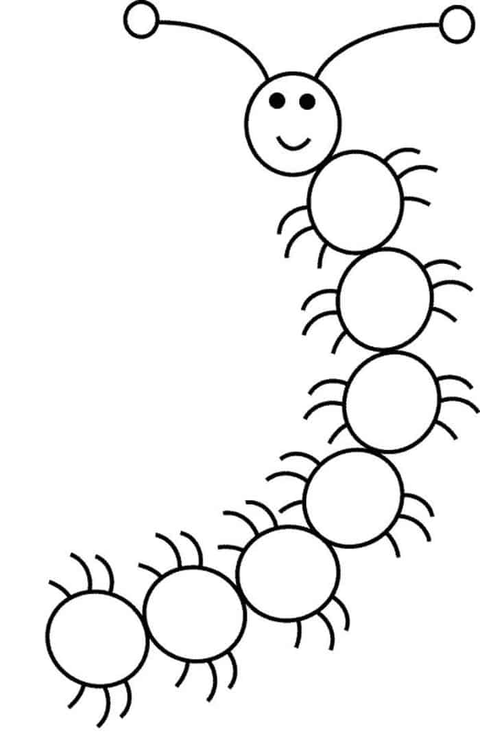 The Very Hungry Caterpillar Coloring Pages Free