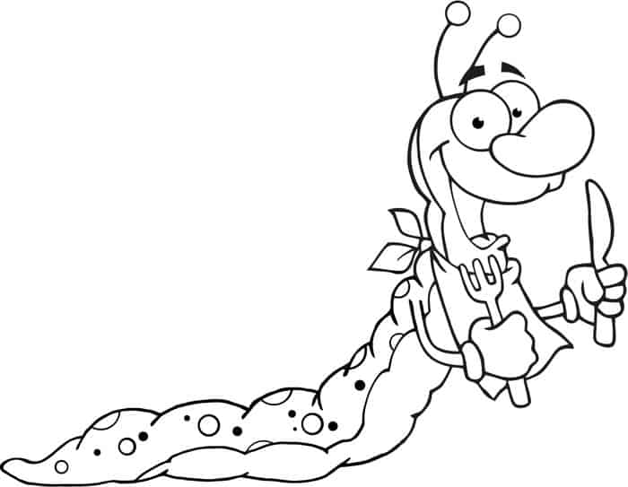 Very Hungry Caterpillar Coloring Pages