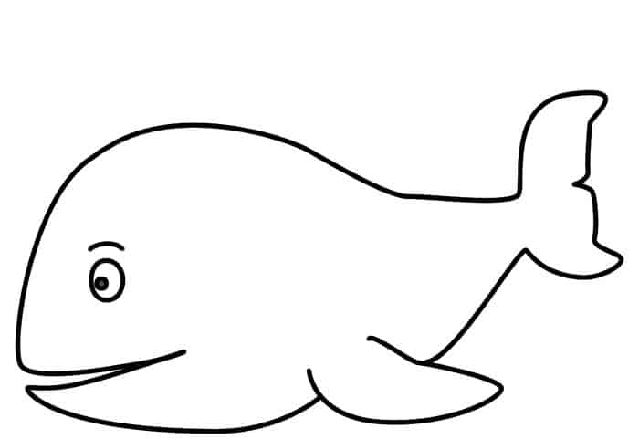 Whale Fish Coloring Pages