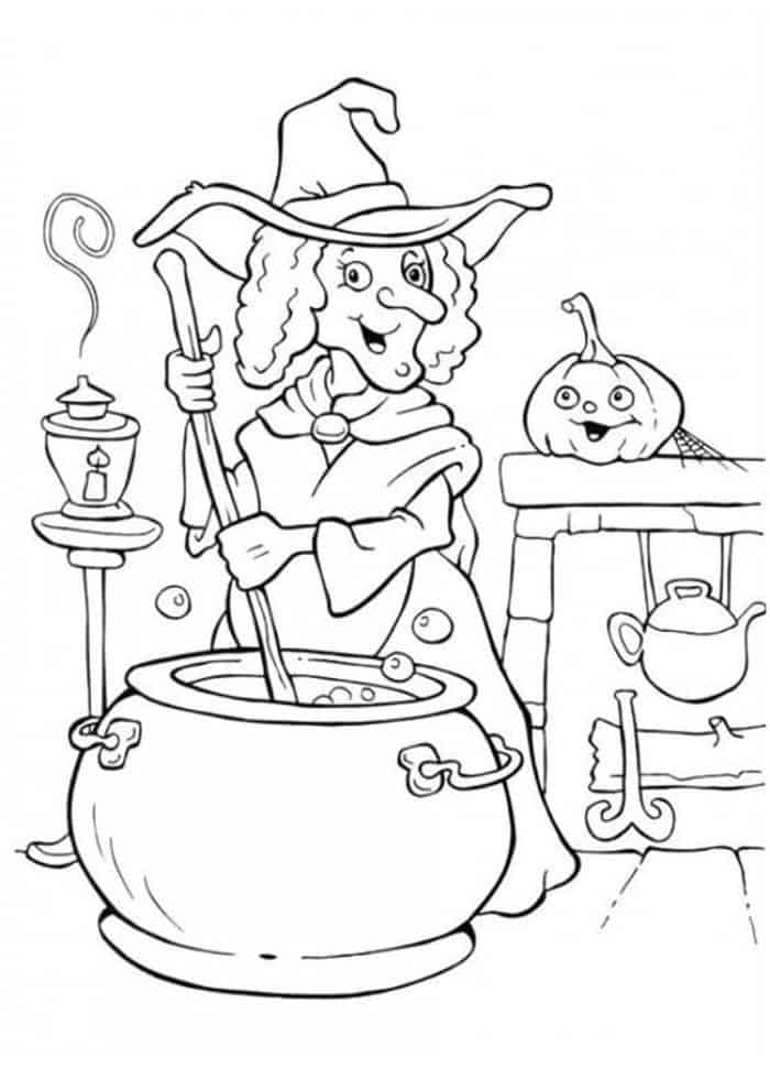Wicked Witch Coloring Pages