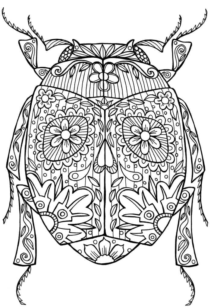 Animal Zentangle Coloring Pages Kids Pdf