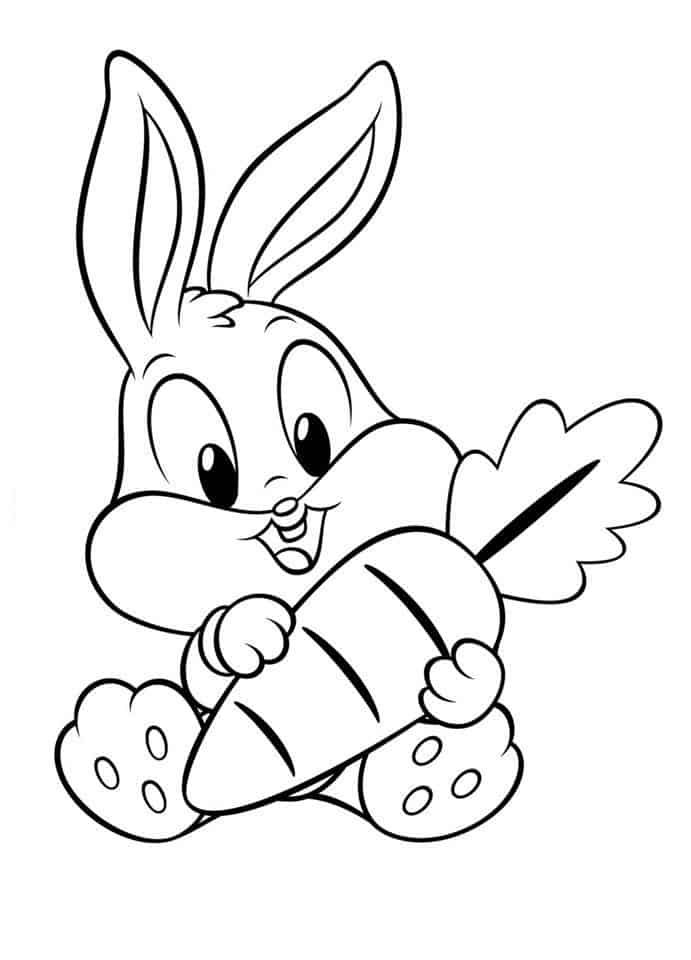 Bunny Coloring Pages Printable