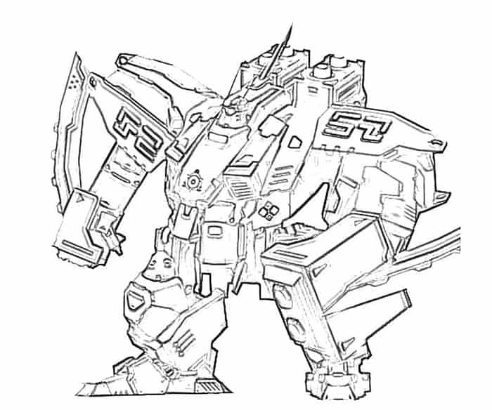 Coloring Pages For Adults Robot