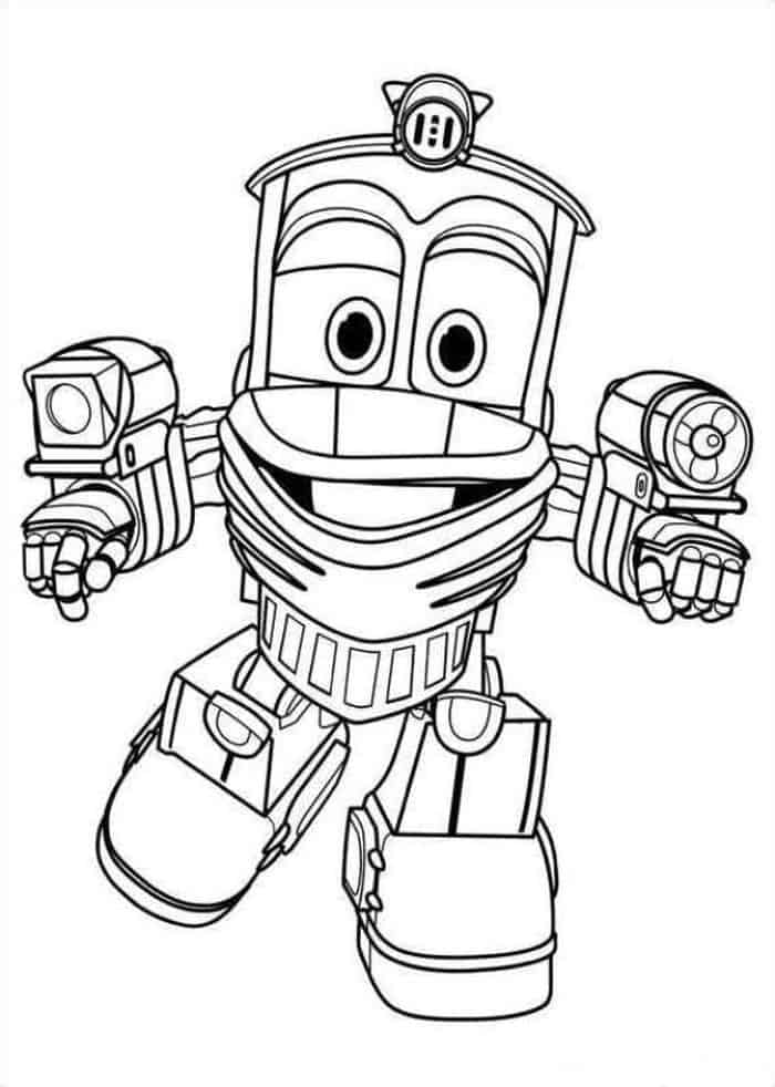 Coloring Pages For Boys Robot